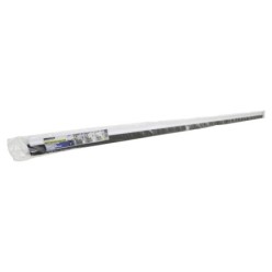 Burlete Para Puertas De Garaje Aluminio Blanco Con Goma 2,5 m, Perfil Bajo Cochera Cepillo De Puerta, Burlete Garaje