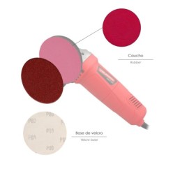 Lija Recambio Velcro Amoladora Ø 180 mm, Grano  40 (10 Piezas)