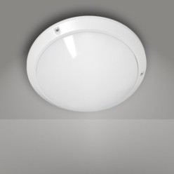 Lampara Plafon Interiores / Exteriores IP45 Portalamparas E27 Ø 27 x 9,5 cm,