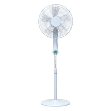 Ventilador Suelo Silencioso Con Mando, Ø 43 cm, Altura 140cm, 55 watt, 55 watt, Ventilador programable, Ventilador oscilante,