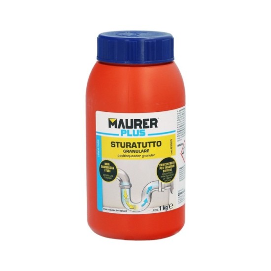 Desatascador Granular Profesional 1 Kg, Desatascador De Tuberías, Eliminador De Atascos, Limpiador De Tuberías al por Mayor | Al