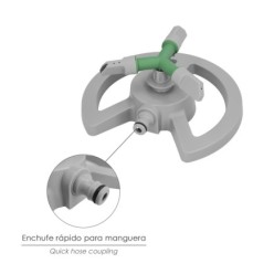 Aspersor Plastico Giratorio 3 Brazos,