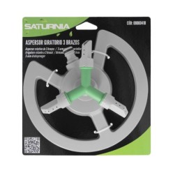 Aspersor Plastico Giratorio 3 Brazos,