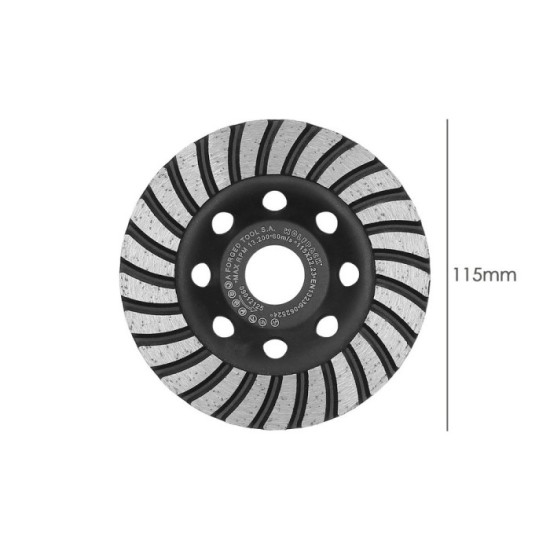 Disco Diamante Desbaste Ø 115 mm, Segmentado Turbo al por Mayor | Almacén de Ferretería