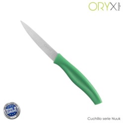Cuchillo Nuuk Mondador Hoja Acero Inoxidable 9 cm, Verde (1 Unidad)