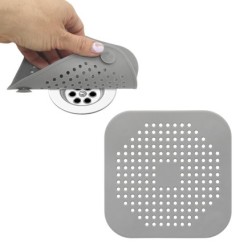 Protector Desagüe Silicona Cocina Baño 145 x 145 mm,