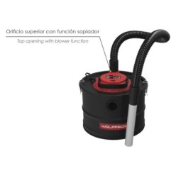 Aspirador Cenizas Wolfpack 1200 Watt, 15 Litros