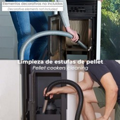 Aspirador Cenizas Wolfpack 1200 Watt, 15 Litros