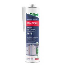 Masilla Poliuretano Blanca Cartucho 300 Ml, Sellador Poliuretano, Sellador Cemento, Ladrillo, Cerámica, Metales