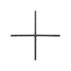 Crucetas Cruz / Separadores Para Suelos Ceramicos 1 mm, (Bolsa 250 Piezas)