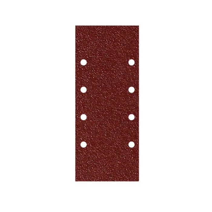 Lija Recambio Con Velcro 93x228 mm, con Agujeros Grano  80 (10 Piezas) al por Mayor | Almacén de Ferretería