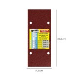 Lija Recambio Con Velcro 93x228 mm, con Agujeros Grano  180 (10 Piezas) al por Mayor | Almacén de Ferretería
