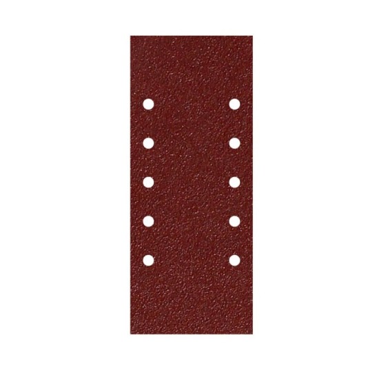 Lija Recambio Con Velcro 115x280 mm, con Agujeros Grano  40 (10 Piezas) al por Mayor | Almacén de Ferretería