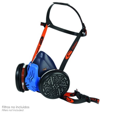 Mascarilla 757 S Para Filtros 757 (Filtro No Incluido) Semi Mascarilla, Mascarilla Gas Respiratoria, Mascarilla Gases,