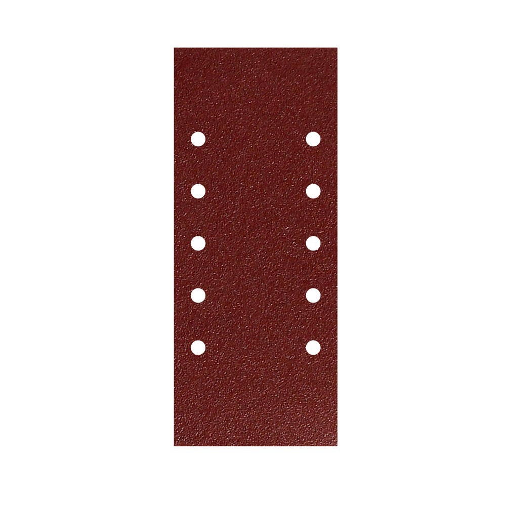 Lija Recambio Con Velcro 115x280 mm, con Agujeros Grano  120 (10 Piezas) al por Mayor | Almacén de Ferretería