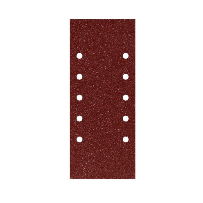 Lija Recambio Con Velcro 115x280 mm, con Agujeros Grano  180 (10 Piezas) al por Mayor | Almacén de Ferretería