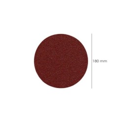 Lija Recambio Velcro Amoladora Ø 180 mm, Grano  40 (10 Piezas)