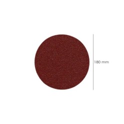 Lija Recambio Velcro Amoladora Ø 180 mm, Grano  80 (10 Piezas)