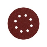 Lija Recambio Velcro Disco Ø 125 mm, con Agujeros Grano  80 (10 Piezas) al por Mayor | Almacén de Ferretería