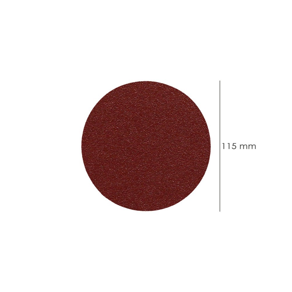Lija Recambio Velcro Disco Ø 125 mm, con Agujeros Grano  80 (10 Piezas) al por Mayor | Almacén de Ferretería
