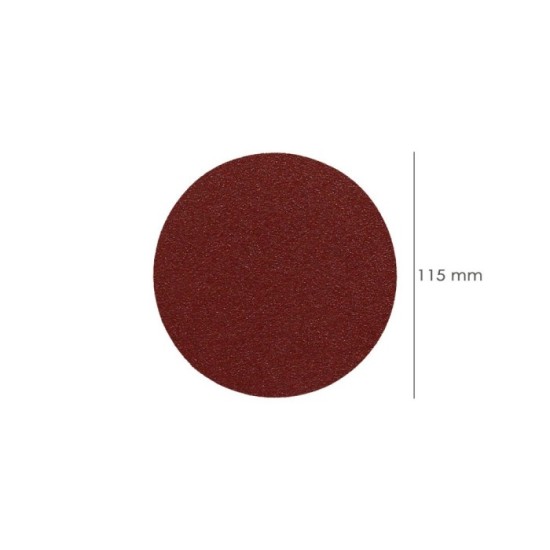Lija Recambio Velcro Disco Ø 125 mm, Con Agujeros Grano 120 (10 Piezas) al por Mayor | Almacén de Ferretería