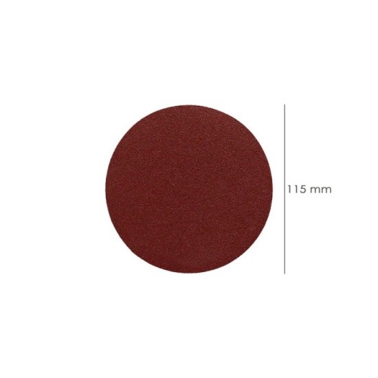 Lija Recambio Velcro Disco Ø 125 mm, Con Agujeros Grano 180 (10 Piezas) al por Mayor | Almacén de Ferretería
