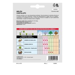 Semillas Melon Cantalupo (3 gramos) Semillas Frutas, Horticultura, Horticola, Semillas Huerto,