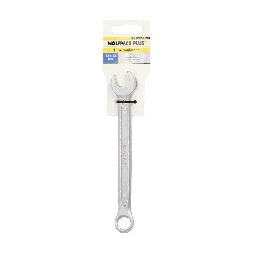 Llave Combinada Plus 13x13 Acero Cromo Vanadio DIN 3113, Llave Doble Boca, Llave Fija, Llave Estrella al por Mayor | Almacén de 