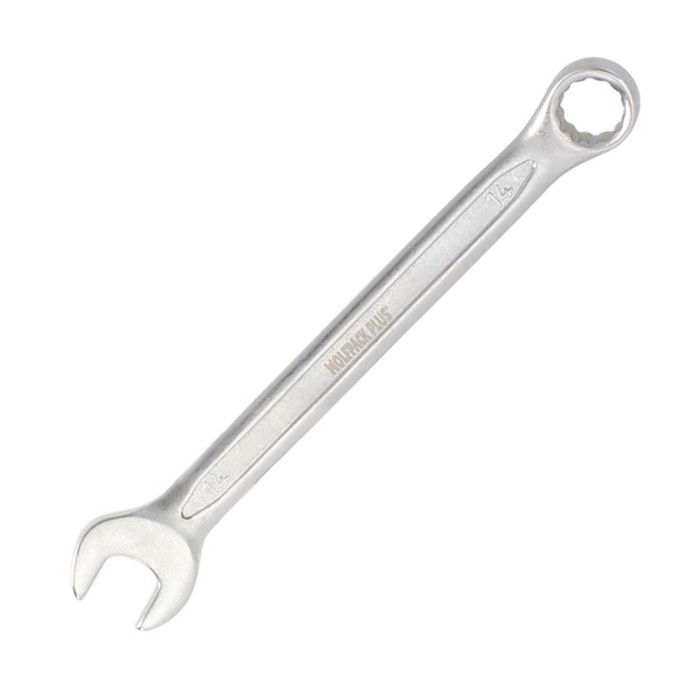 Llave Combinada Plus 14x14 Acero Cromo Vanadio DIN 3113, Llave Doble Boca, Llave Fija, Llave Estrella al por Mayor | Almacén de 