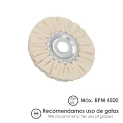 Disco Pulidor De Tela Para Amoladora / Esmeriladora Ø 150 mm,