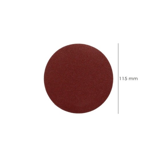 Lija Recambio Velcro Amoladora Ø 115 mm, Grano 120 (10 Piezas) al por Mayor | Almacén de Ferretería