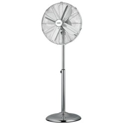 Ventilador Pie Ø 44,5 cm, Altura 130 cm, 60 watt, Ventilador oscilante, Ventilador Pie silencioso, Circulador de aire,