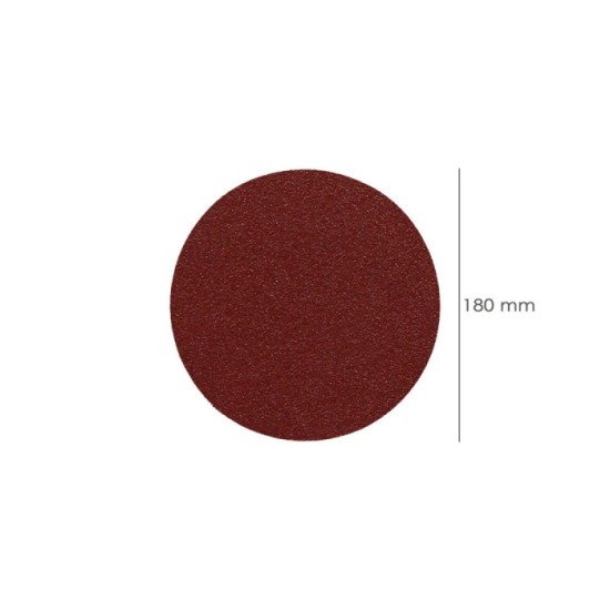 Lija Recambio Velcro Para Amoladora Ø 180 mm, grano 120 (10 Piezas) al por Mayor | Almacén de Ferretería