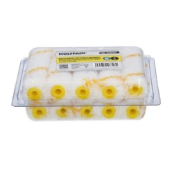 Rodillo Recambio Para Esmalte Acrilico 100 mm,  Set 10 Rodillos, Rodillo poliamida, Rodillo Pintura Acrilica