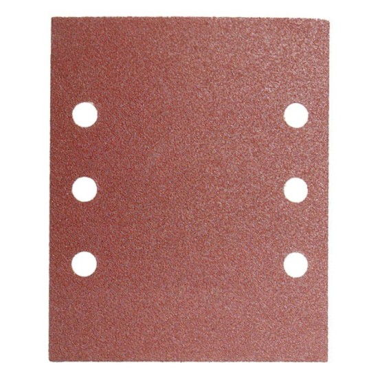 Lija Recambio Con Velcro 114x140 mm, Con Agujeros Grano  80 (10 Piezas) al por Mayor | Almacén de Ferretería