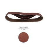 Lija recambio banda  75x533 mm, grano  80 (3 Piezas) al por Mayor | Almacén de Ferretería