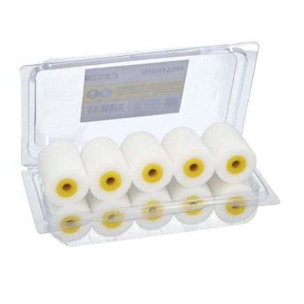 Rodillo Espuma Recambio Para Esmalte Acrilico 50 mm,  Set 10 Rodillos, Rodillo Espuma, Rodillo Pintura Acrilica