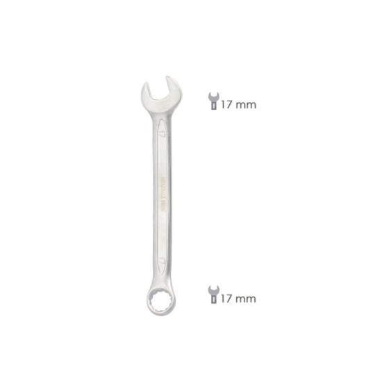 Llave Combinada Plus 17x17 Acero Cromo Vanadio DIN 3113, Llave Doble Boca, Llave Fija, Llave Estrella al por Mayor | Almacén de 