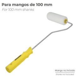 Rodillo Espuma Recambio Para Esmalte Acrilico 100 mm,  Set 10 Rodillos, Rodillo Espuma, Rodillo Pintura Acrilica