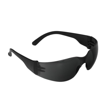 Gafas Proteccion Con Patillas Flexibles Certificación EN166, Lente Color Gris, Gafas Protección Gafas Trabajo