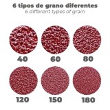 Lija Recambio Banda 100 x 690 mm, Grano 80 (6 Piezas) al por Mayor | Almacén de Ferretería