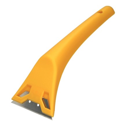 Rascavidrios Plastico Amarillo Hoja 60 mm, Rasqueta Vitroceramica, Rascador Vidrio, Rascador Vitroceramica,