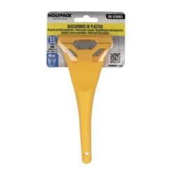 Rascavidrios Plastico Amarillo Hoja 60 mm, Rasqueta Vitroceramica, Rascador Vidrio, Rascador Vitroceramica,