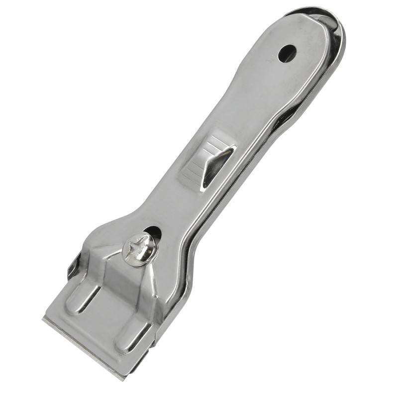 Rascavidrios Plastico Amarillo Hoja 43 mm, Rasqueta Vitroceramica, Rascador Vidrio, Rascador Vitroceramica,