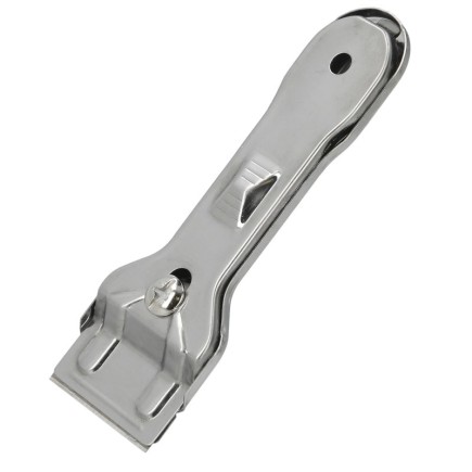 Rascavidrios Plastico Amarillo Hoja 43 mm, Rasqueta Vitroceramica, Rascador Vidrio, Rascador Vitroceramica,