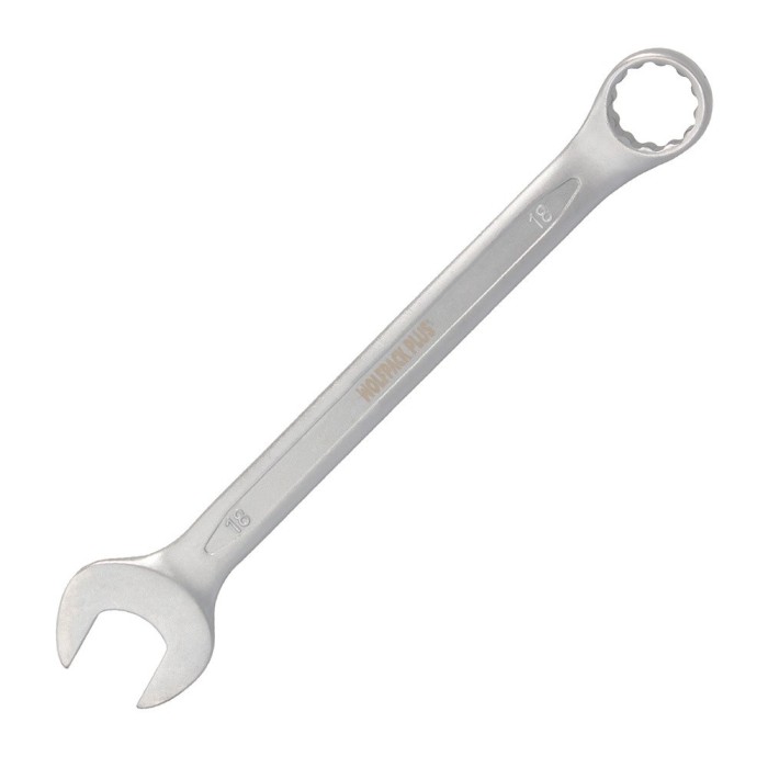 Llave Combinada Plus 18x18 Acero Cromo Vanadio DIN 3113, Llave Doble Boca, Llave Fija, Llave Estrella al por Mayor | Almacén de 