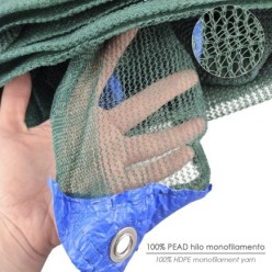 Mantas Aceituna 6 x 12 Metros, Multiusos 100% Hdpe Gramaje 90 Gr/m2, Reforzada, Con Ojales, Mantos Aceituna, Fardos Aceituna,