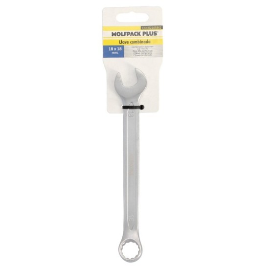 Llave Combinada Plus 18x18 Acero Cromo Vanadio DIN 3113, Llave Doble Boca, Llave Fija, Llave Estrella al por Mayor | Almacén de 