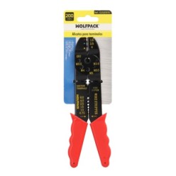 Alicates Crimpar Terminales Con Pelacables 195 mm,
