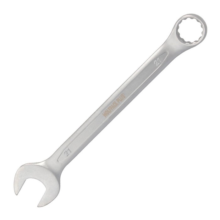 Llave Combinada Plus 21x21 Acero Cromo Vanadio DIN 3113, Llave Doble Boca, Llave Fija, Llave Estrella al por Mayor | Almacén de 